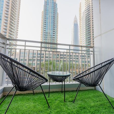 First Class Studio With Dubai Downtown Boulevard View Lejlighed Eksteriør billede