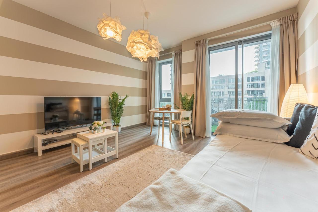 First Class Studio With Dubai Downtown Boulevard View Lejlighed Eksteriør billede