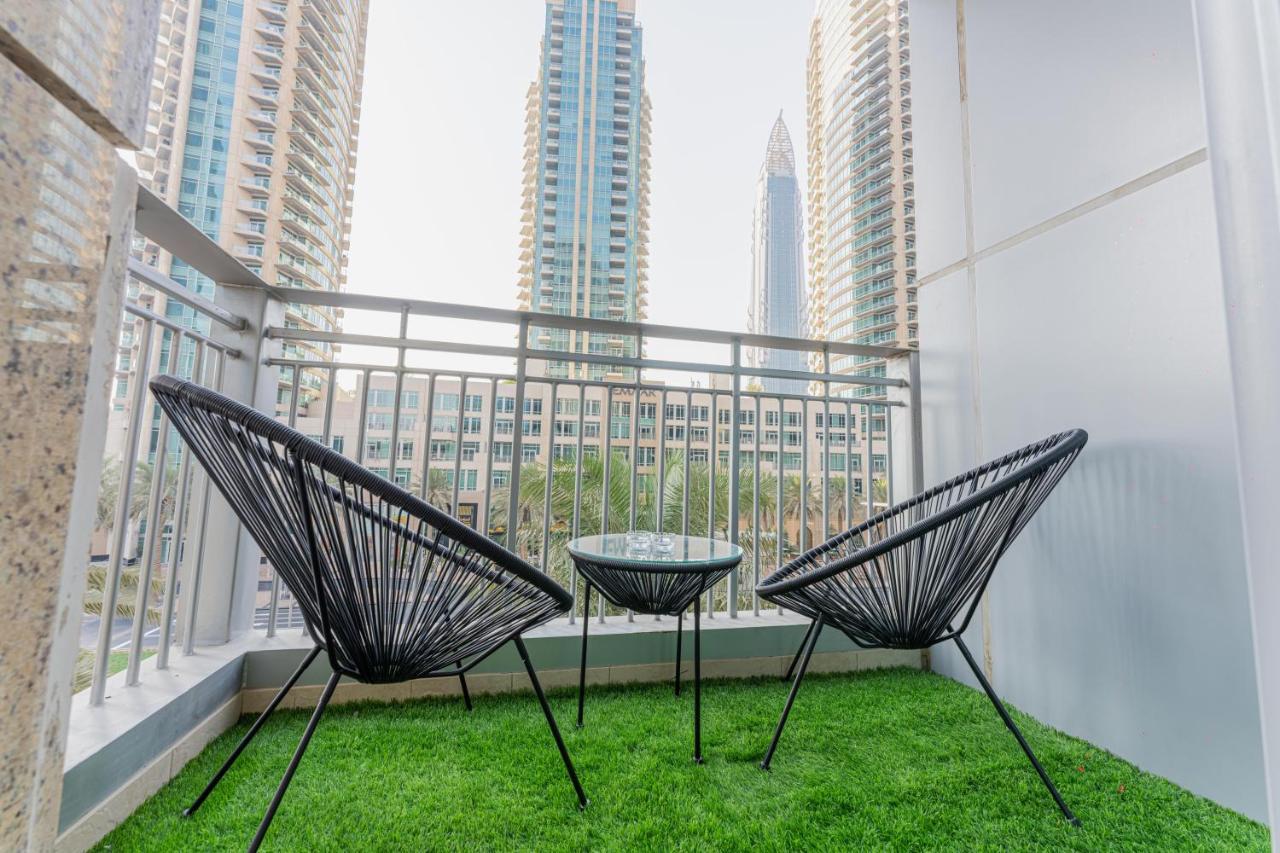 First Class Studio With Dubai Downtown Boulevard View Lejlighed Eksteriør billede